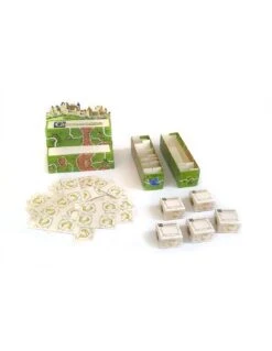 Carcassonne 3D Startlandschap Met Alternatieve Inlay