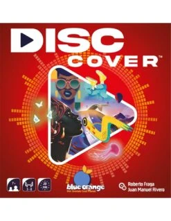 Blue Orange Disc Cover