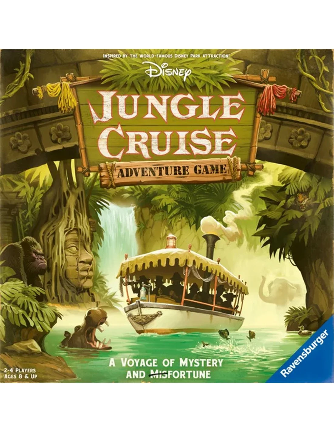 Ravensburger Disney Jungle Cruise Adventure Game (Beschadigd) 3 Ravensburger Disney Jungle Cruise Adventure Game (Beschadigd)