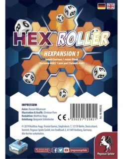 Pegasus Spiele HexRoller: Hexpansion 1