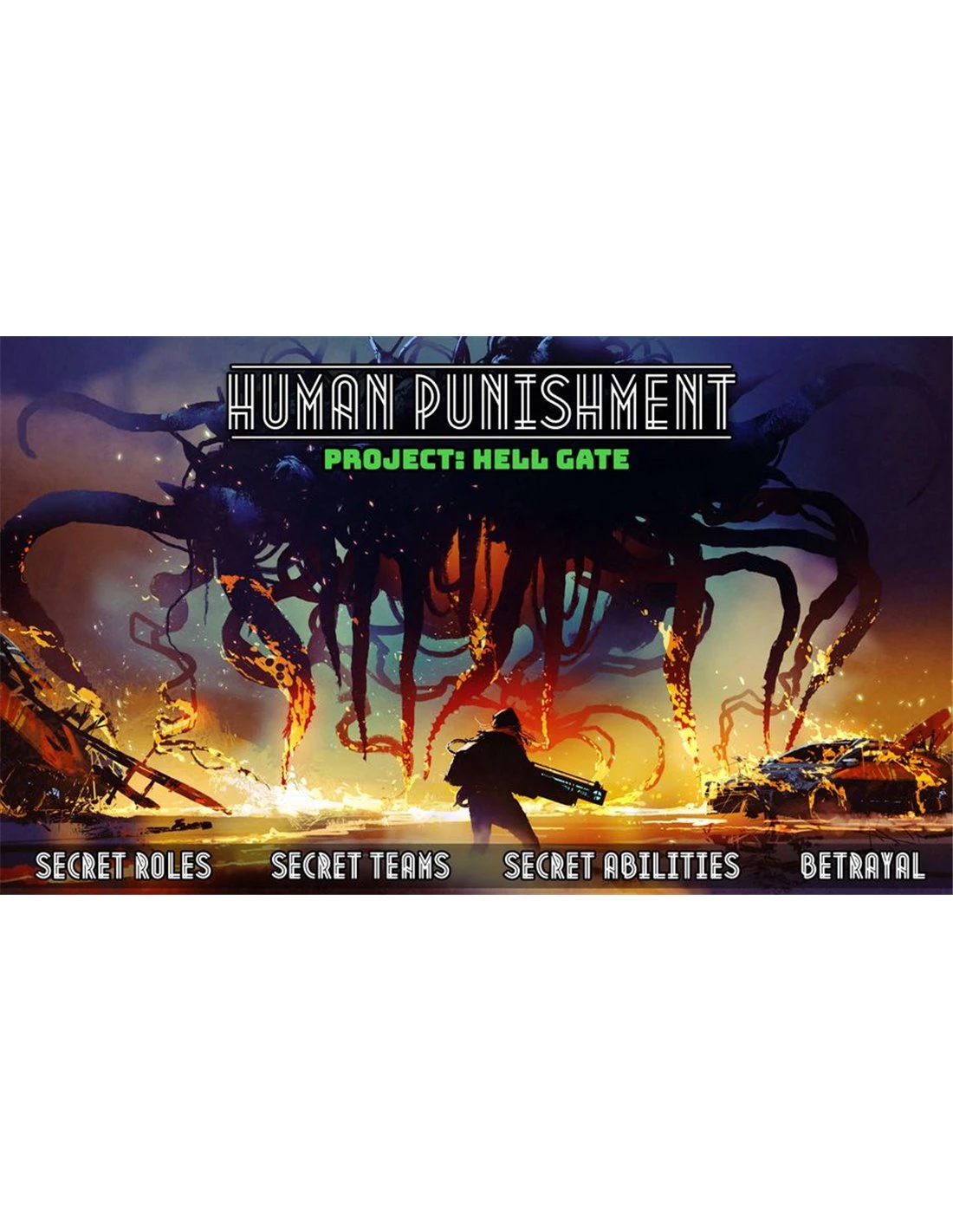 Human Punishment: Social Deduction 2.0 - Project: Hell Gate (Beschadigd) 3 Human Punishment: Social Deduction 2.0 - Project: Hell Gate (Beschadigd)