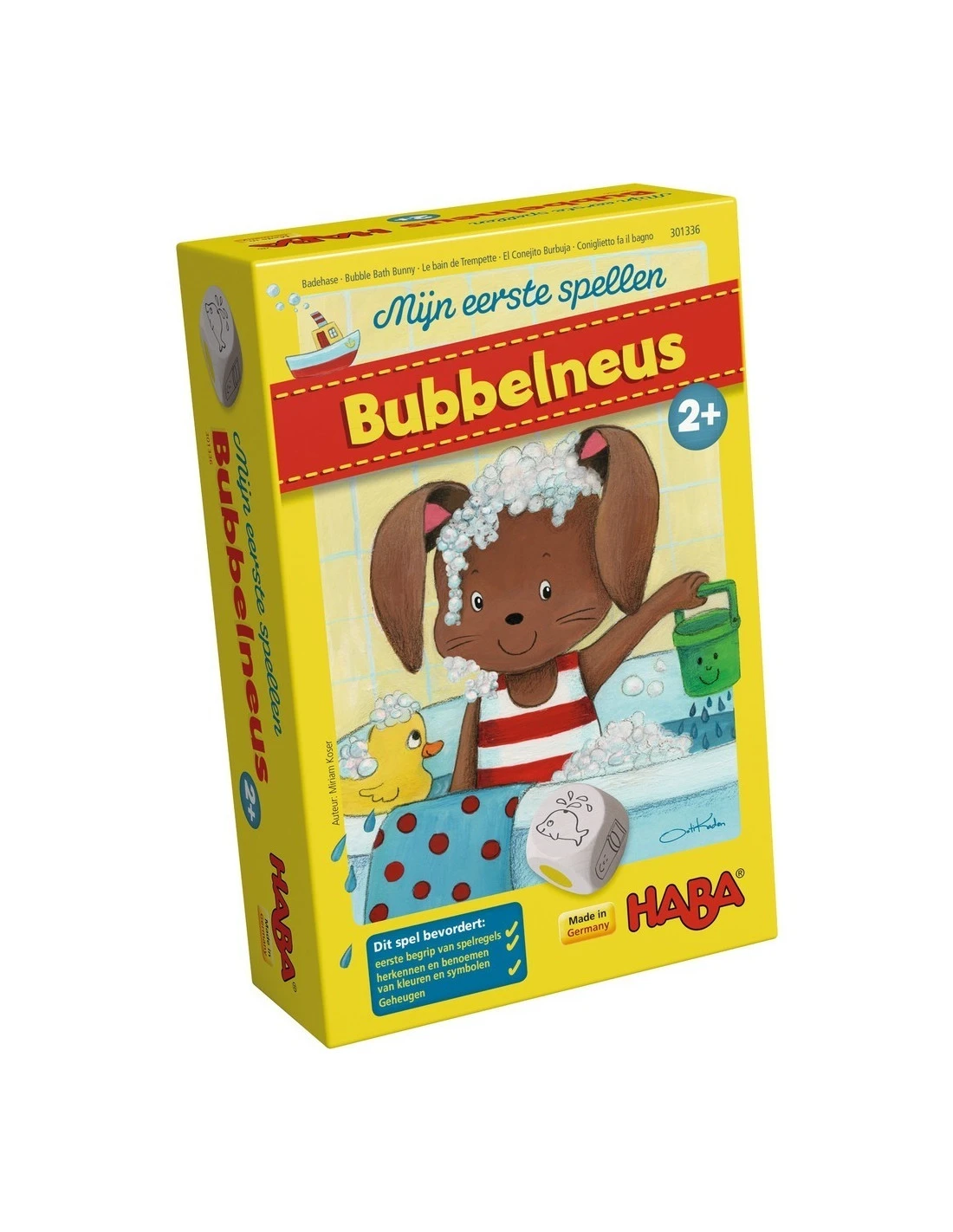 Haba Mijn Eerste Spellen - Bubbelneus 3 Haba Mijn Eerste Spellen - Bubbelneus