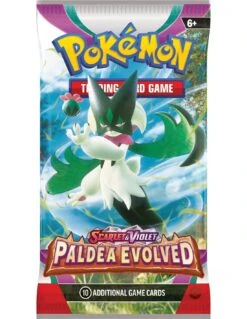 Alternative view of Pokemon Scarlet & Violet Paldea Evolved Booster