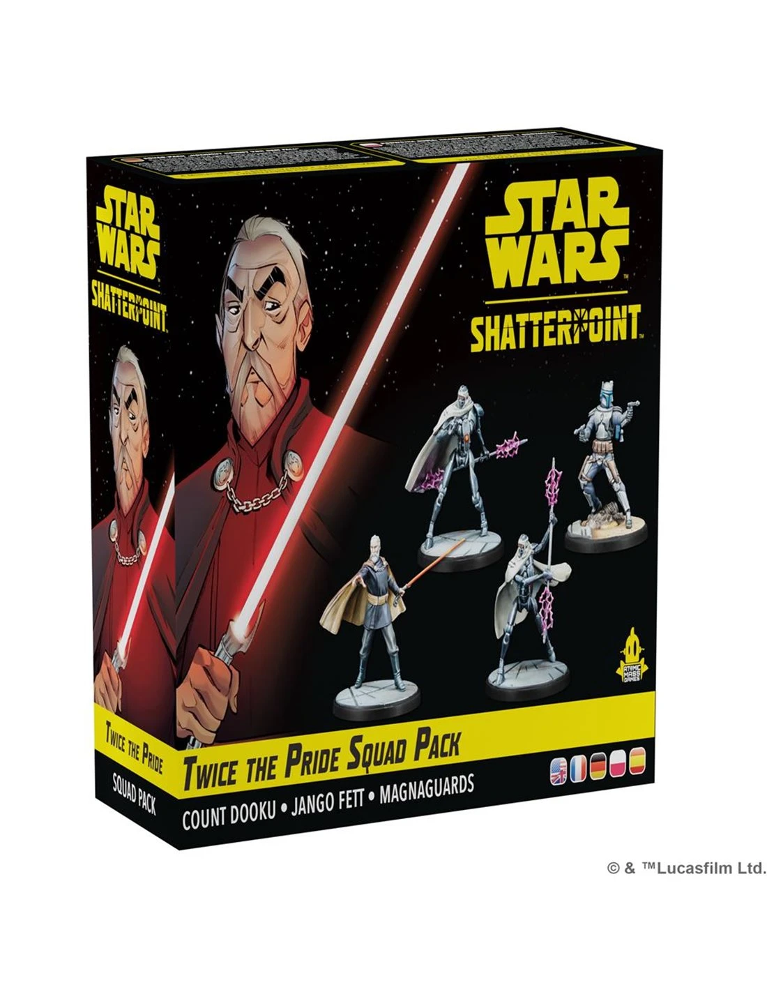 Atomic Mass Games Star Wars: Shatterpoint - Count Dooku Squad Pack (Pre-Order: 2 June 2023) 3 Atomic Mass Games Star Wars: Shatterpoint - Count Dooku Squad Pack (Pre-Order: 2 June 2023)