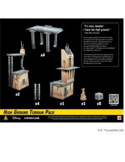 Alternative view of Atomic Mass Games Star Wars: Shatterpoint - High Ground Terrain Pack (Pre-Order: 2 June 2023)