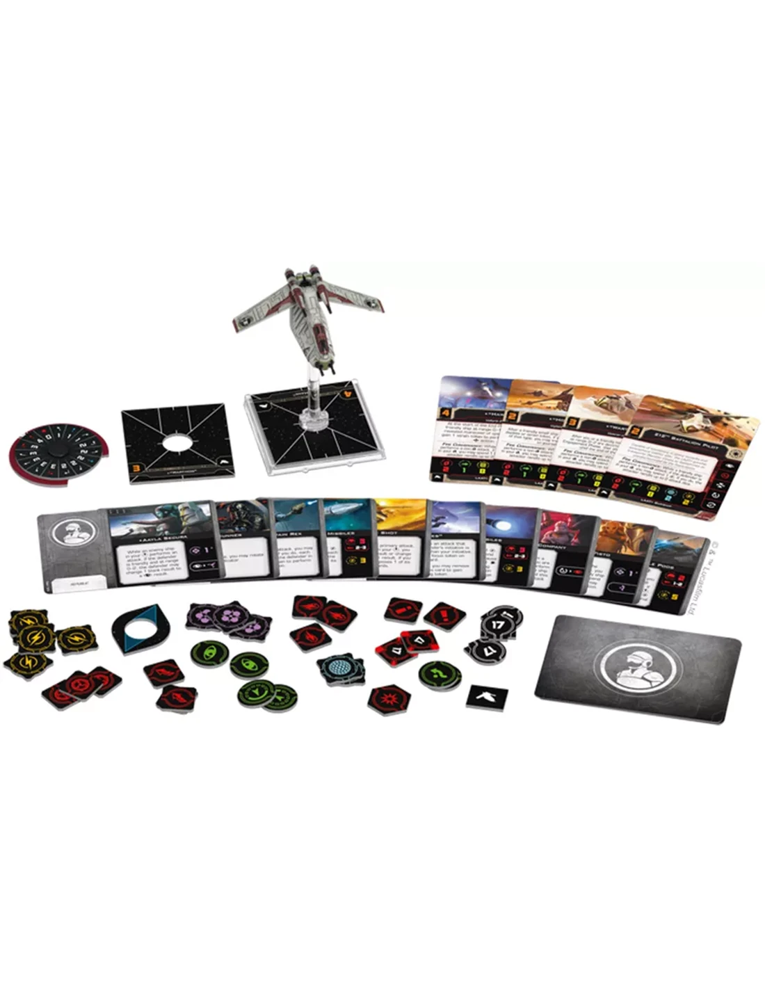 Fantasy Flight Games Star Wars: X-Wing (Second Edition) – LAAT/i Gunship Expansion Pack 4 Fantasy Flight Games Star Wars: X-Wing (Second Edition) – LAAT/i Gunship Expansion Pack - Afbeelding 2